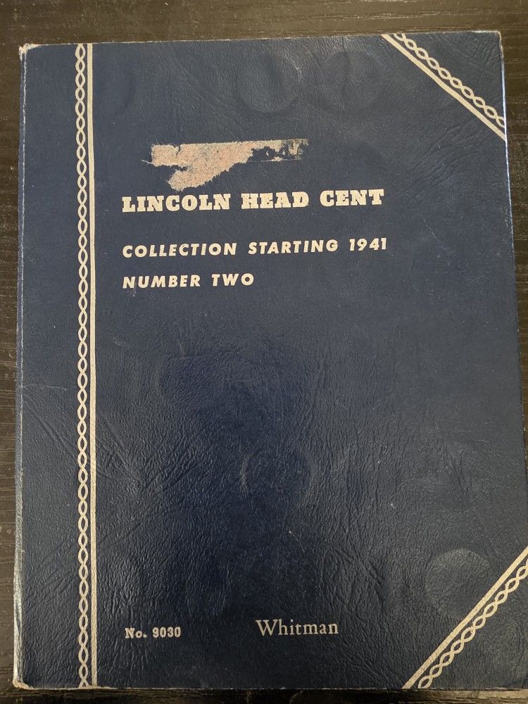 Lincoln Head Cent Collection Starting 1941 Rare Original Collectors Item
