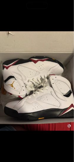 Air Jordan 7 White Red Sneakers
