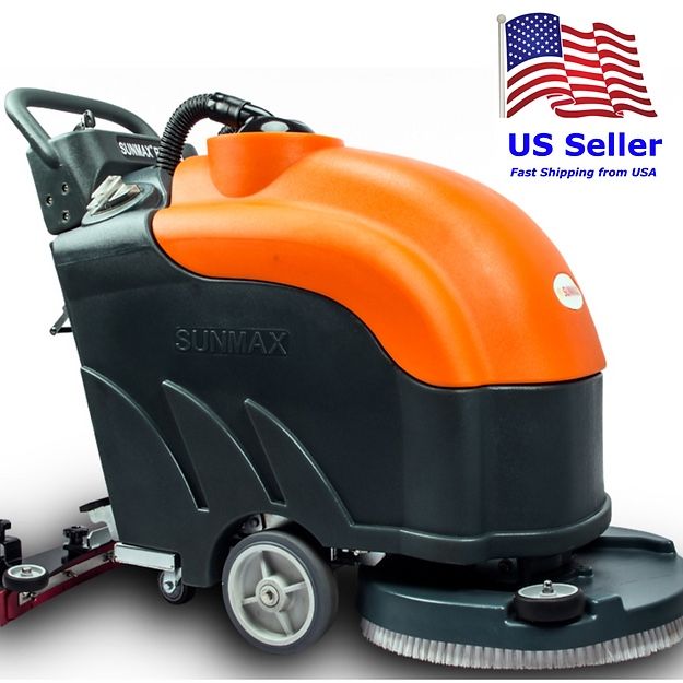 Battery Powered Floor Scrubber RT50, 22" brush