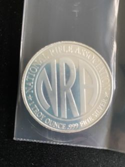 NRA silver Coin