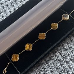 Clover 14k Bracelet 