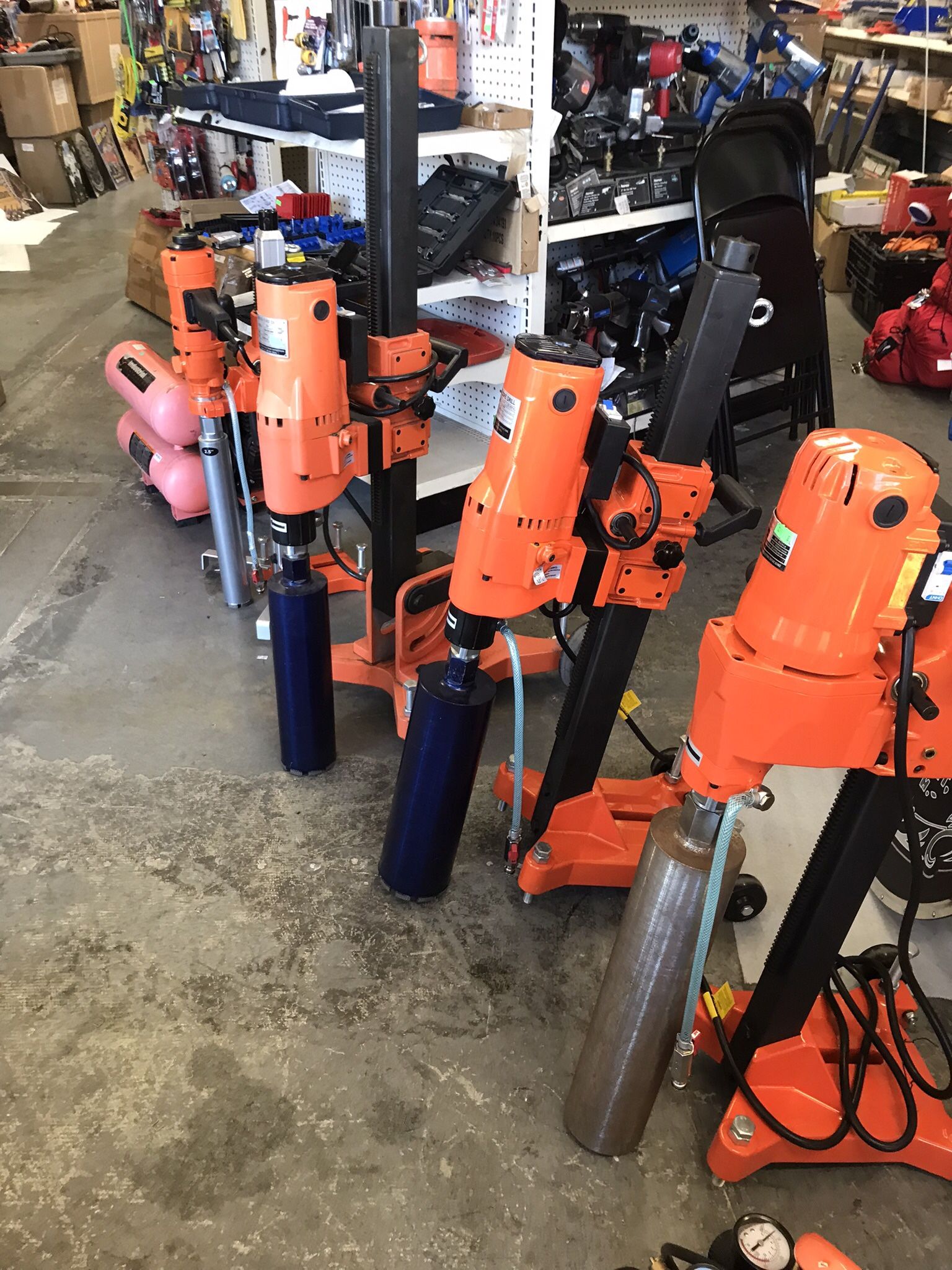 Concrete Core Drills 4 Sizes To Choose From Price From $250 Up To $1095 Also Carry Core Bits From 1 Inch To 10 Inch In Van Nuys