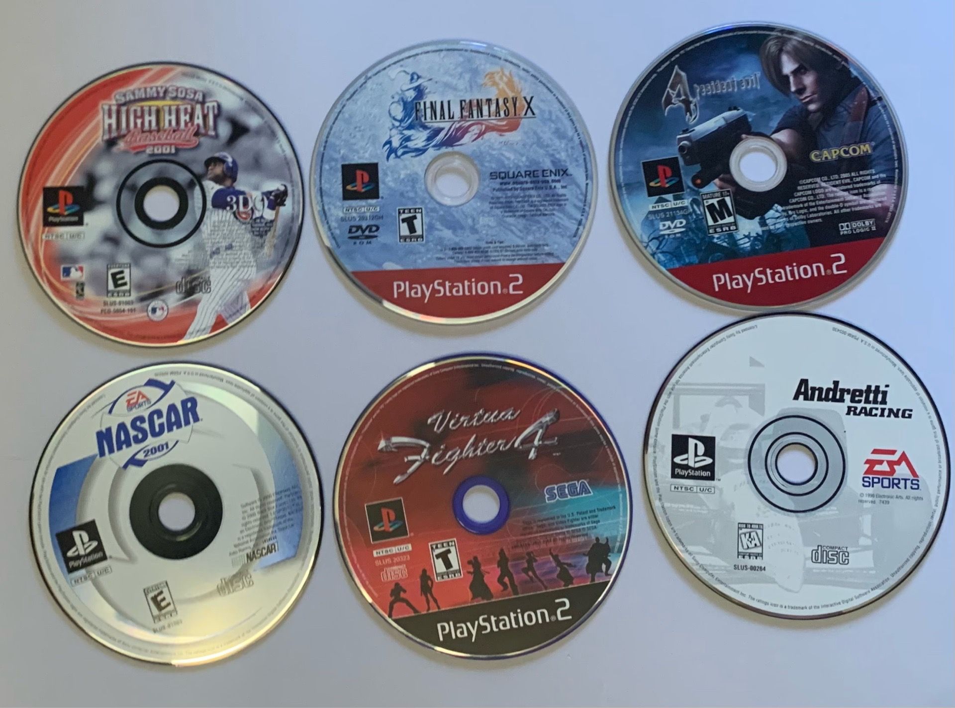 PS1 + PS2 Games – Mega Man, DBZ, Resident Evil + More