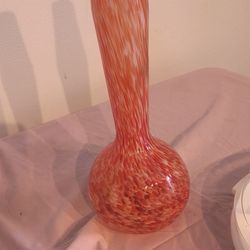 Vintage Mid Century Art Glass Vase