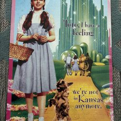 Wizard Of Oz, 2001 Metal Wall Sign