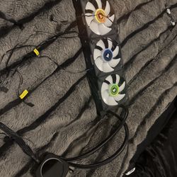 Corsair Aio Fans/lcd Attachment