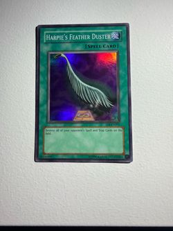 Yu-Gi-Oh Harpie's Feather Duster Spell Card tp8