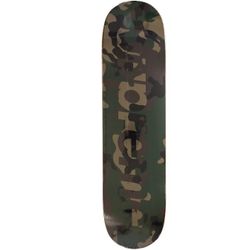 Supreme Camo Logo Skateboard Deck
