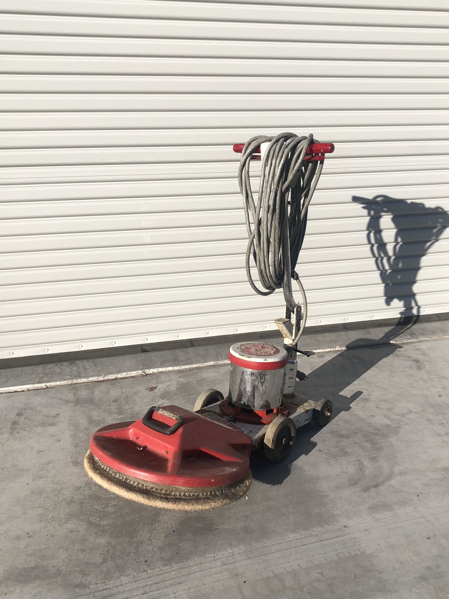 Pull Man Holt Dc2000 Gloss Boss 1500 Burnisher (Buffer/Polisher) 20”