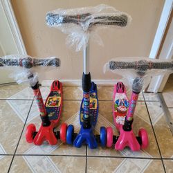 Scooter for kids with light 50 each