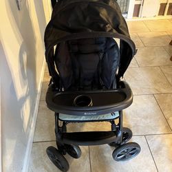 Baby Trend Double Stroller With Car Seat And Base 