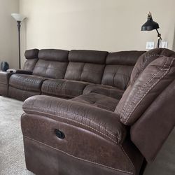 Reclining Sectional Couch