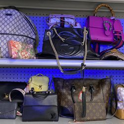 Designer Hand Bags, Heels, Belts And Much More 