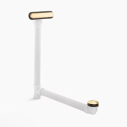 Kohler Clearflo Slotted 1.5" Leg Tub Drain with Overflow