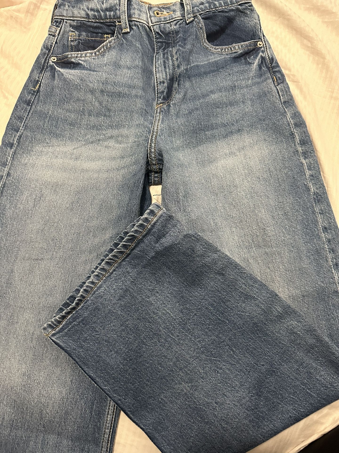 Wide leg girl jeans Size 12