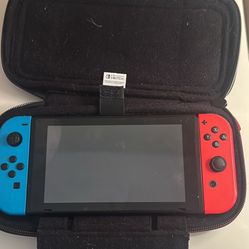 Blue and Red Nintendo Switch
