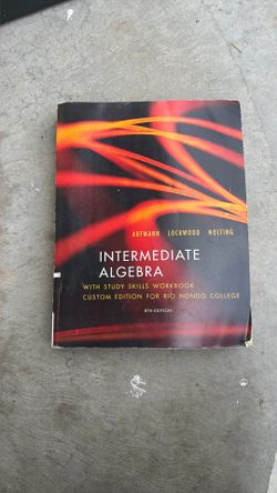 Math Intermediate Algebra