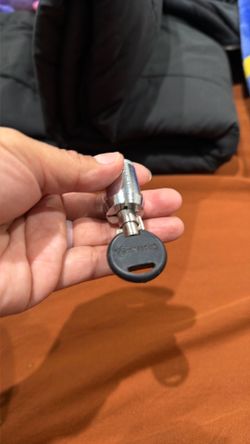 Storage lock with two keys