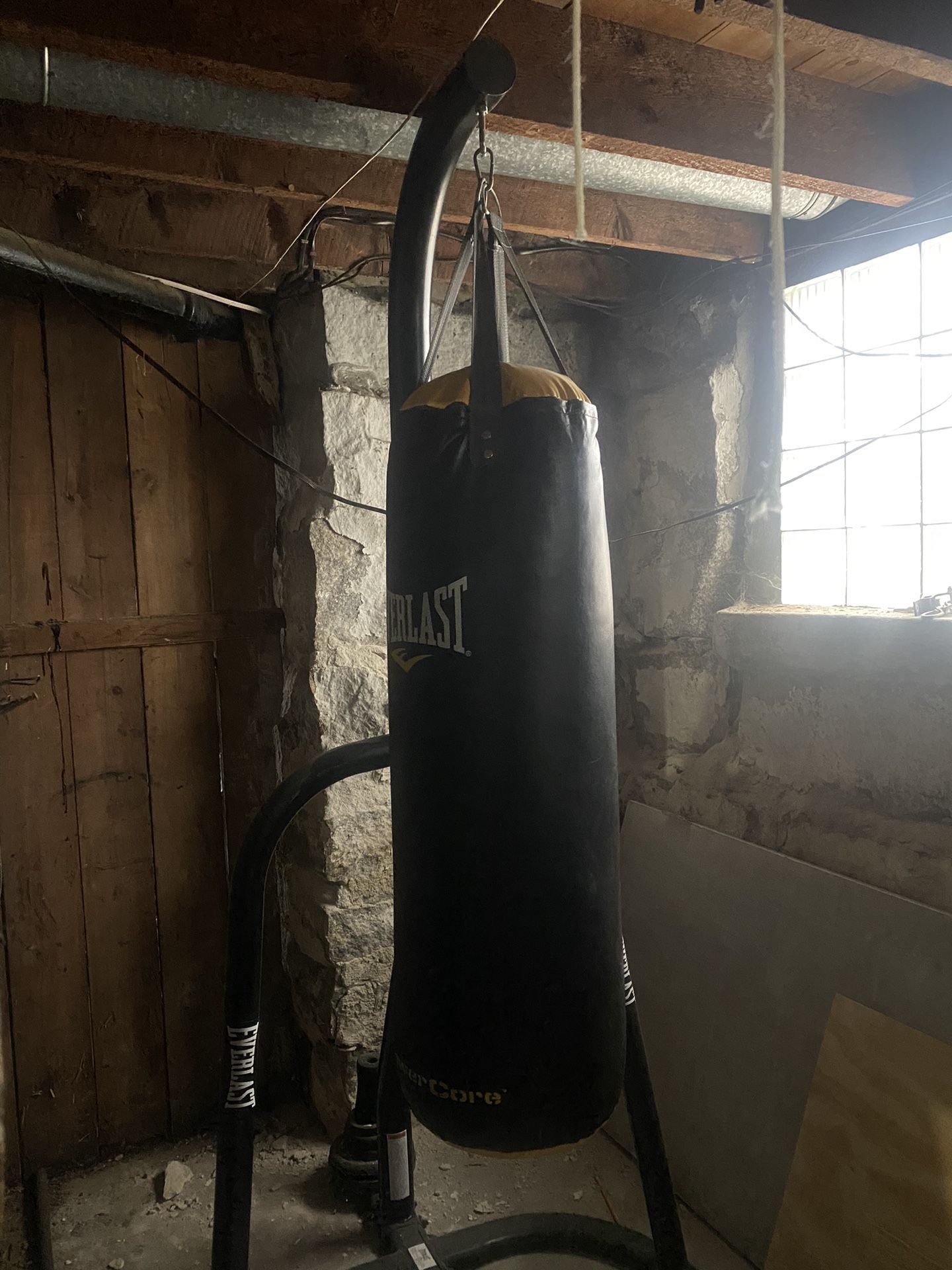 Everlast Punching Bag With Stand