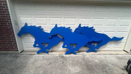 Mustangs Yard Decoration- Reduced Again