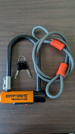 Kryptonite Mini-7 U Bike Lock with Cable
