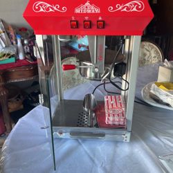 Electric Popcorn Machine 