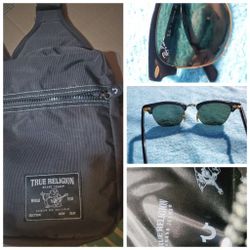 TRUE RELIGION Bag / Ray Bands 