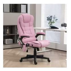 6-point Vibrating Massage Office Chair-pink (for sale)  