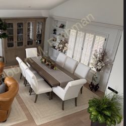 NEW Restoration Hardware dining room Hutch Set!