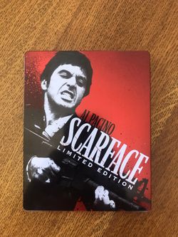 Scarface Blu-ray, Disney Marvel DC Harry Potter The Star Wars movies Bluray 3D and dvd collectibles New collectors