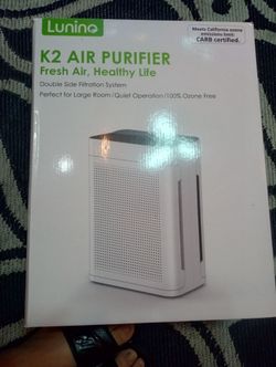 LUNINO - K2 AIR PURIFIER - FRESH AIR, HEALTHY LIFE