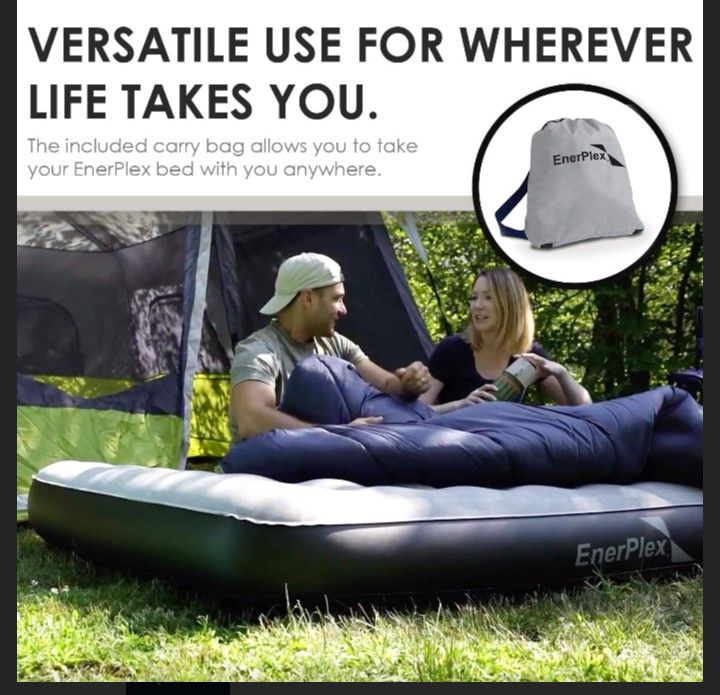 Enerplex Air Mattress With Pump