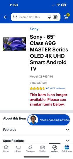 Sony Oled Master Series