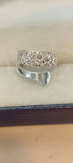 Vintage Towle Contessina 1965 Sterling silver ring women's size 7