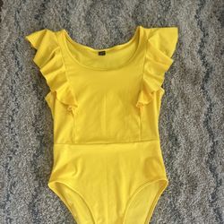 Butterfly Sleeve Bodysuit Size Small 