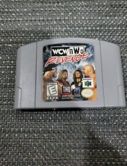 Nintendo 64 games: WCW vs NWO Revenge, NFL Blitz 2000