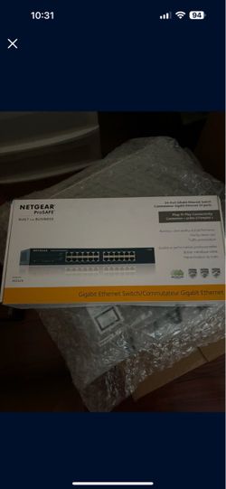 Netgear Prosafe JGS524 24 Port Gigabit Switch
