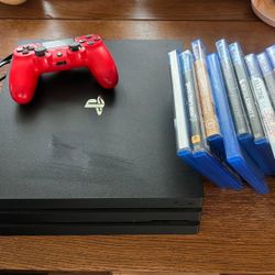 PS4 Con 9 Juegos $280.00