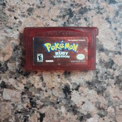 Pokemon Ruby Version For Gameboy Advance 