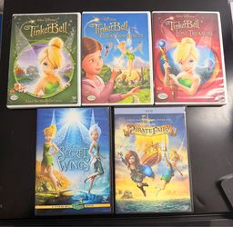 Tinkerbell DVD movie bundle:)