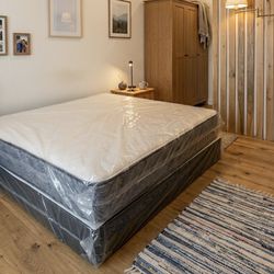 Queen Mattress Set – Medium – Brand New – Delivery Available 🚚