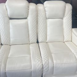 Brand NEW WHITE LEATHER Sofa