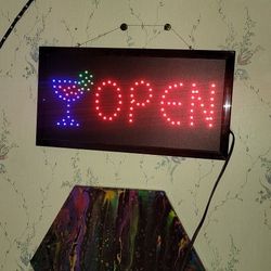 NICE OPEN SIGN