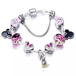 Mickey and Minnie Mouse Bracelet