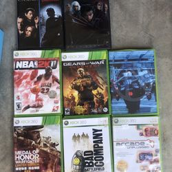 Xbox 360 Games/DVD’s