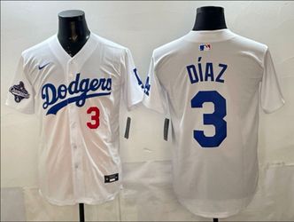 LOS ANGELES DODGERS STITCHED BASEBALL JERSEY