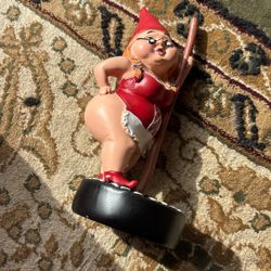 Marsrut Funny Woman Dancing Gnome, Pole Dance Garden Gnomes, Funny Outdoor Indoo