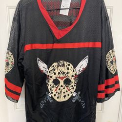 New, Adult Official Friday The 13th Jason Jersey Size XL Only 2 Left. 