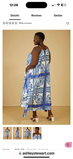 Long Ashley Stewart Dress 