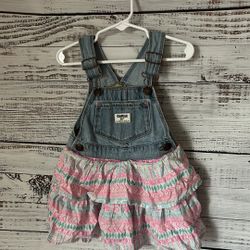 Toddler Oshkosh overall dress size 2t